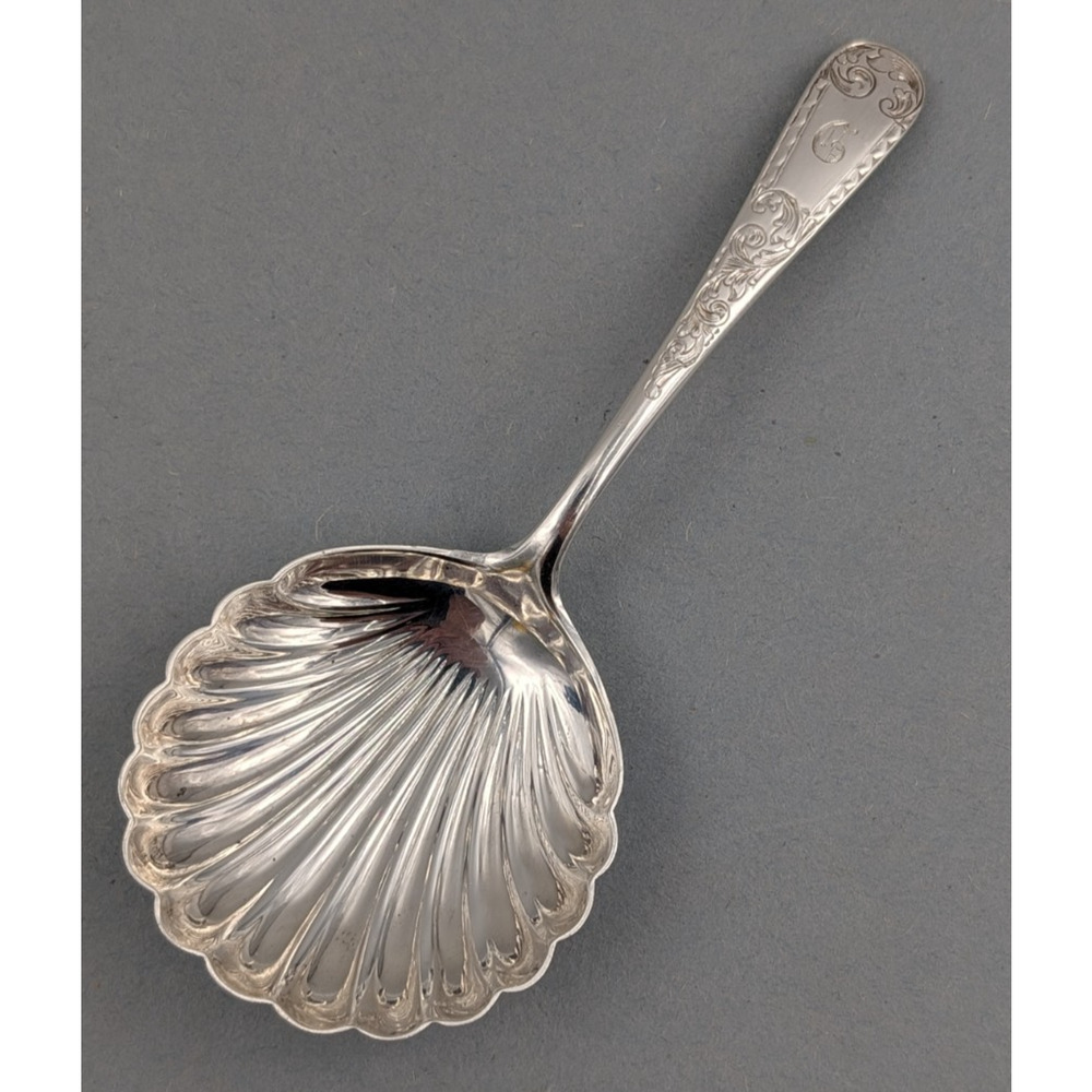 Mayflower by Kirk Stieff Sterling Silver Bon Bon Spoon 5-1/8" 34g Monogram
